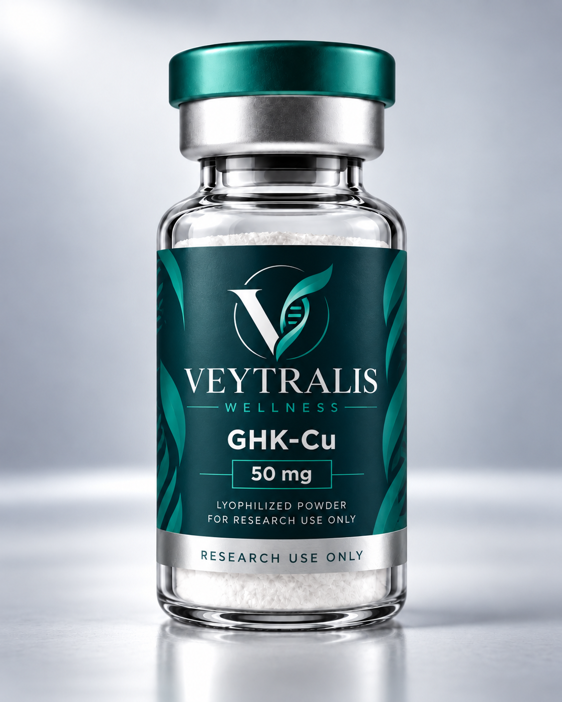 GHK-Cu certificate of analysis reference vial