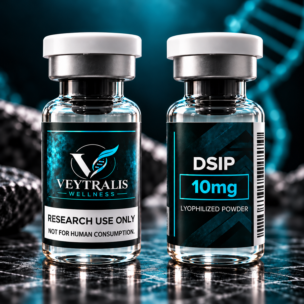 DSIP research vial, 10mg