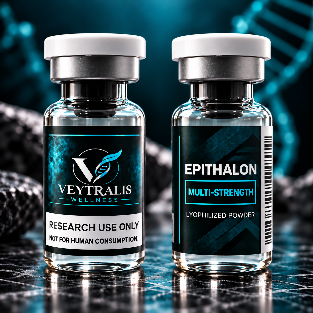 Epithalon research vial, 10 mg