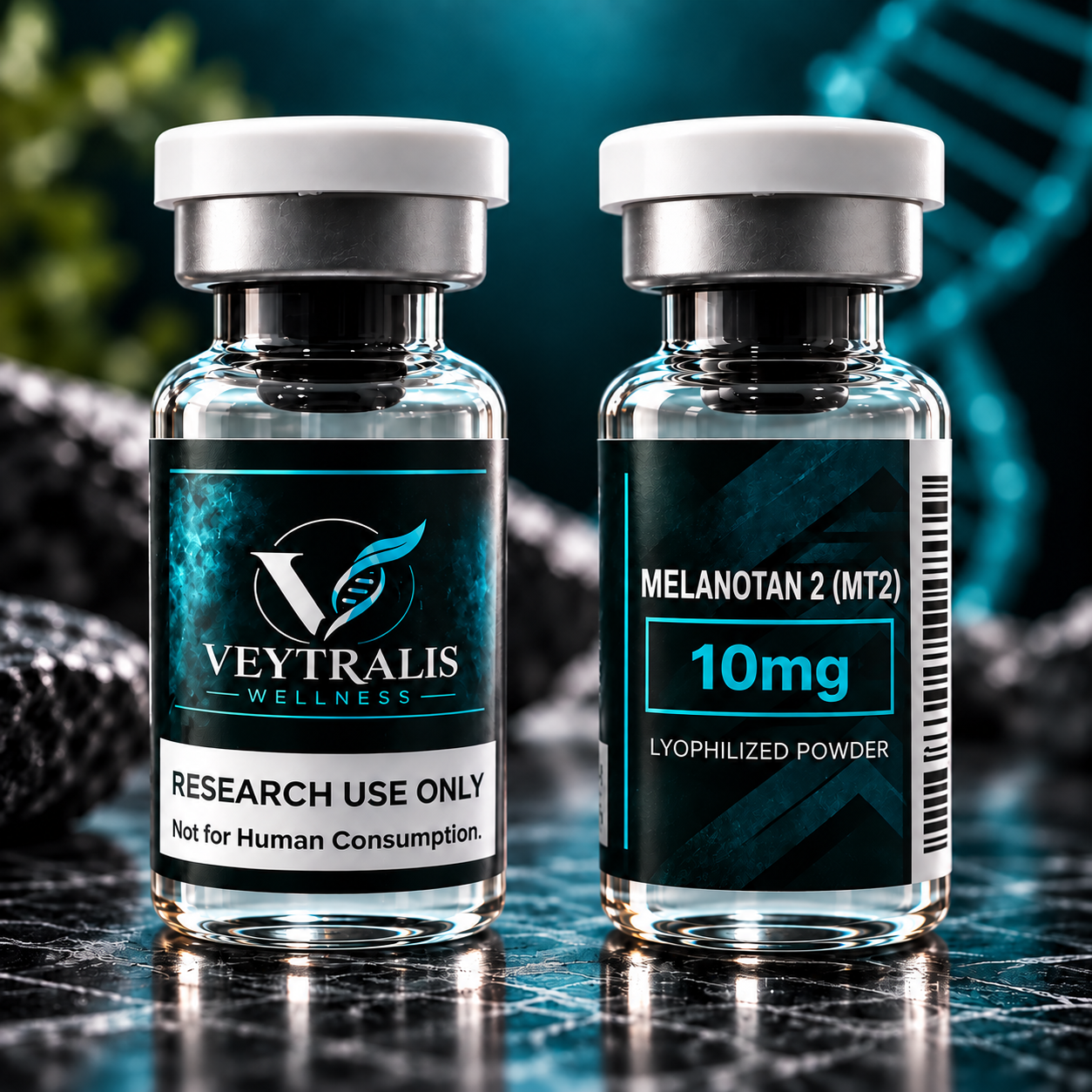 Melanotan 2 (MT2) vial