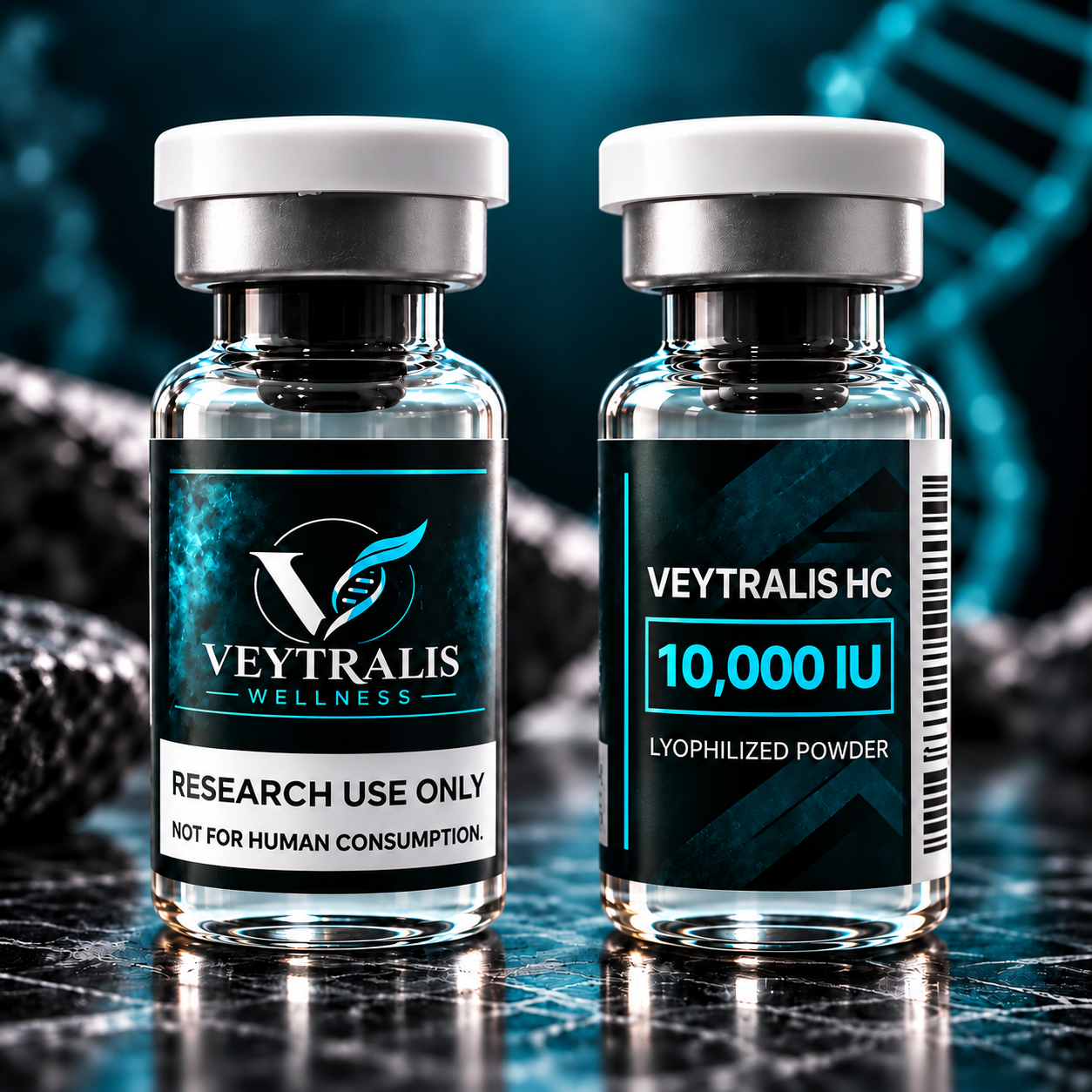 Veytralis HC research vial, 10,000 IU